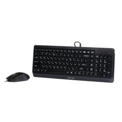 Комплект A4Tech F1512 Black Фото 1