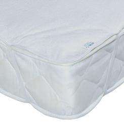 Наматрасник Еко Пупс водонепроникний Classiс, 140х200 см Білий Фото