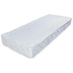 Наматрасник Еко Пупс водонепроникний Classiс, 140х200 см Білий Фото 1