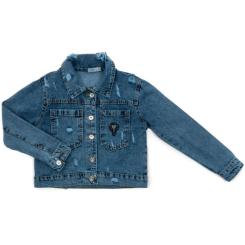 Пиджак детский Toontoy джинсовый с потертостями Фото