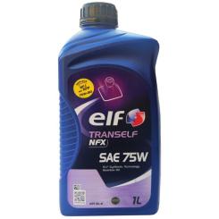 Трансмиссионное масло ELF TRANSELF NFX 75w 1л. Фото