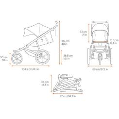 Коляска Thule Urban Glide 2 Dark Shadow Фото 4
