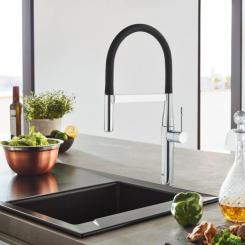 Смеситель Grohe ESSENCE PROFI SPRAY ХРОМ Фото 3