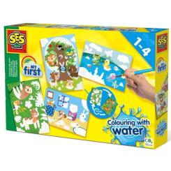 Набор для творчества Ses Водные рисунки Животные Фото