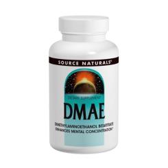 Аминокислота Source Naturals DMAE (диметиламиноэтанол) 351мг, 200 капсул Фото