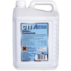 Антифриз Alpine концентрат C11 Кuhlerfrostschutz син. 5л Фото