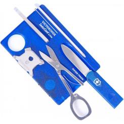 Мультитул Victorinox SwissCard Lite Transparent Blue Фото 1