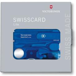 Мультитул Victorinox SwissCard Lite Transparent Blue Фото 7