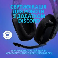 Наушники Logitech G335 Wired Gaming Black Фото 8