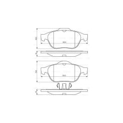 Тормозные колодки Bosch 0 986 424 616 Фото 6