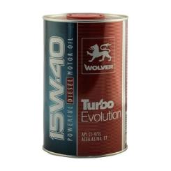 Моторное масло Wolver Turbo Evolution 15W-40 1л Фото