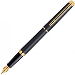 Ручка перьевая Waterman HEMISPHERE Mаtte Black FP F Фото 2