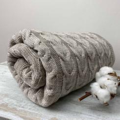 Плед Прованс Глория 190х220 косы Лате Фото 1