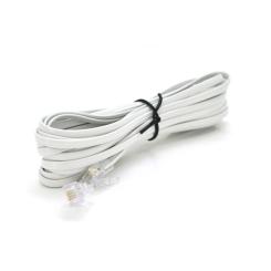 Патч-корд Voltronic телефонний 10м RJ11 (6P4C) Фото