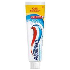Зубная паста Aquafresh Освежающе-мятная без упаковки 125 мл Фото