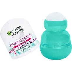 Антиперспирант Garnier Mineral Активний контроль Термозахист роликовий 50 Фото 2