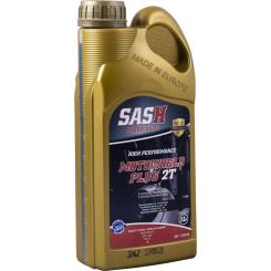 Моторное масло SASH MOTOWORLD PLUS 2T синтетика 1л Фото