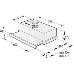 Вытяжка кухонная Gorenje TH62E4X Фото 5
