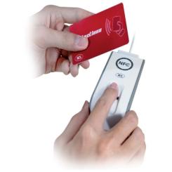 Считыватель бесконтактных карт Mifаre AET62 NFC с биометрией Фото 1
