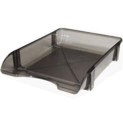 Лоток для бумаг КіП горизонтальный, дымчатый Фото