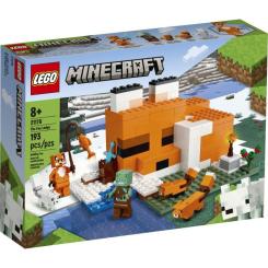 Конструктор LEGO Minecraft Лисича хатина 193 деталі Фото