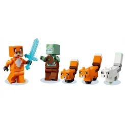 Конструктор LEGO Minecraft Лисича хатина 193 деталі Фото 4