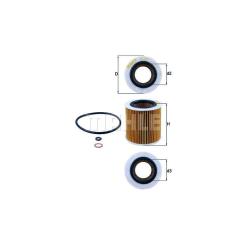 Фильтр масляный Mahle OX387DECO Фото