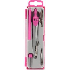 Готовальня Kite 5 предметов розовая Фото