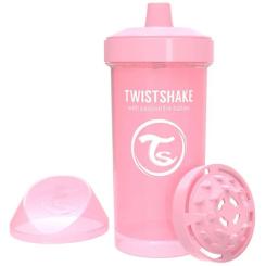 Поильник-непроливайка Twistshake 360 мл 78279 светло-розовая Фото 1