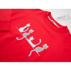 Кофта детская Breeze з котиками Фото 2