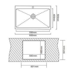 Мойка кухонная Interline ELEGANT Sateen Фото 7