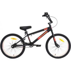 Велосипед Crossride BMX Maverick 20" рама-10" St Black/Orange Фото