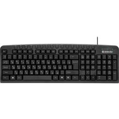 Клавиатура Defender Focus HB-470 UKR USB Black Фото