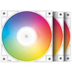 Кулер для корпуса Deepcool FC120 white 3 in 1 Фото