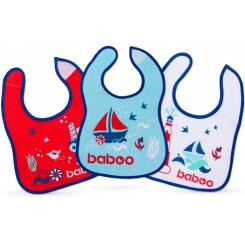 Нагрудничек Baboo Marine 3 шт Фото 1