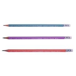 Карандаш графитный Maped BLACK PEPS, HB, с ластиком, PASTEL Фото