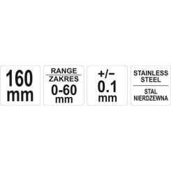 Штангенциркуль Yato YT-72090 Фото 4