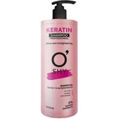 Шампунь O'Shy Keratin Блеск и выпрямление 1000 мл Фото