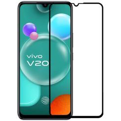 Стекло защитное PowerPlant Full screen Vivo V20, Black Фото