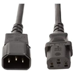 Кабель питания PowerPlant C13 to C14 2.0m 1.5mm2 Фото