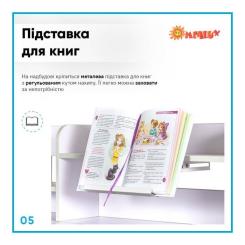 Парта со стулом Evo-kids Blue Фото 5