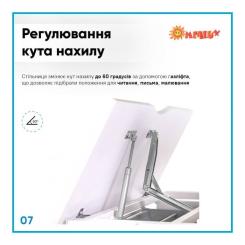 Парта со стулом Evo-kids Blue Фото 7