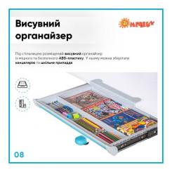 Парта со стулом Evo-kids Blue Фото 8