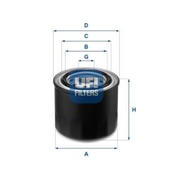Фильтр масляный UFI 23.259.00 Фото