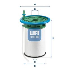 Фильтр топливный UFI 26.053.00 Фото