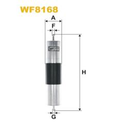 Фильтр топливный Wixfiltron WF8168 Фото
