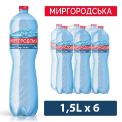 Минеральная вода Миргородська 1.5 л газ пет Фото