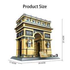 Конструктор Wange Триумфальная арка Парижа, Франция Фото 3