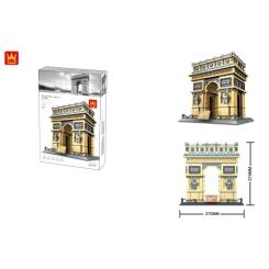 Конструктор Wange Триумфальная арка Парижа, Франция Фото 4