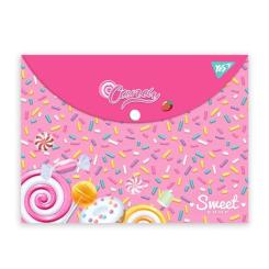 Папка - конверт Yes на кнопке А4 Sweet Cream Фото